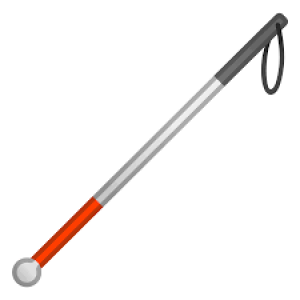 white-cane